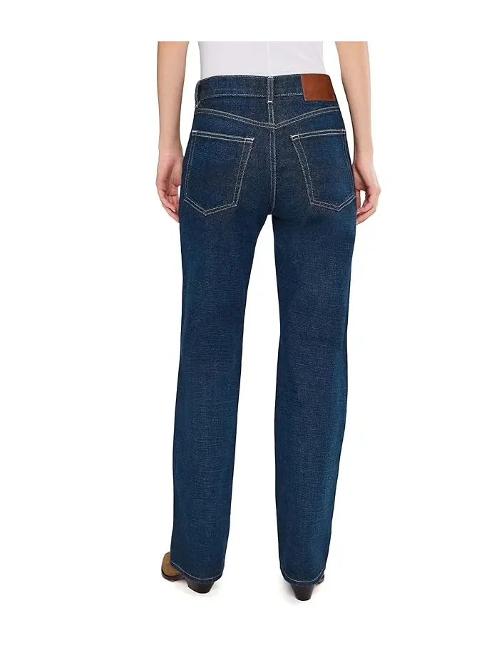 Джинсы прямые узкие модели Sydney Mid-Rise Stovepipe AG Jeans, Outspoken — изображение 4 из 5, тауп