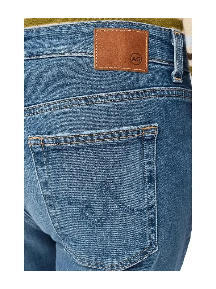 Джинсы низкой посадки AG Jeans — изображение 5 из 5, коричневый