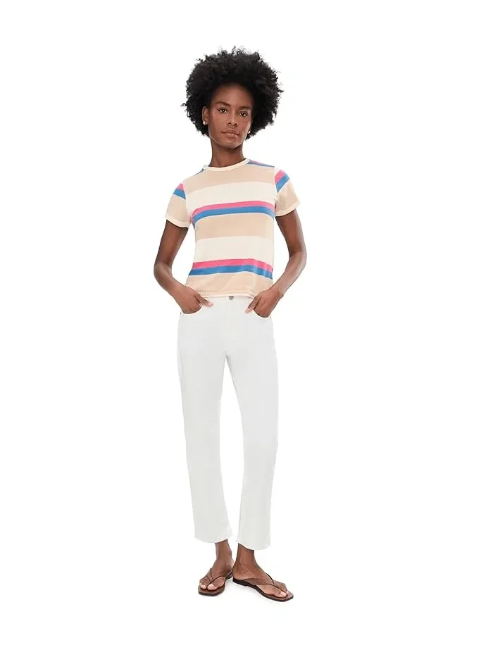 Джинсы прямые Classic Straight Ankle Levi's, Public Persona — изображение 2 из 5, белый