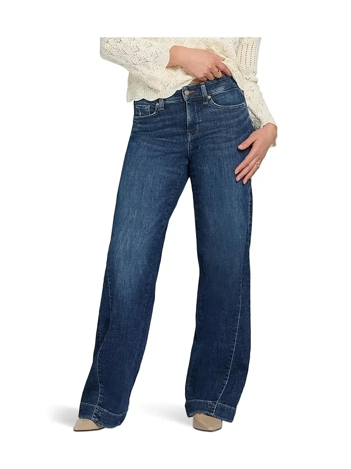 Джинсы Wide Leg Side Godets NYDJ