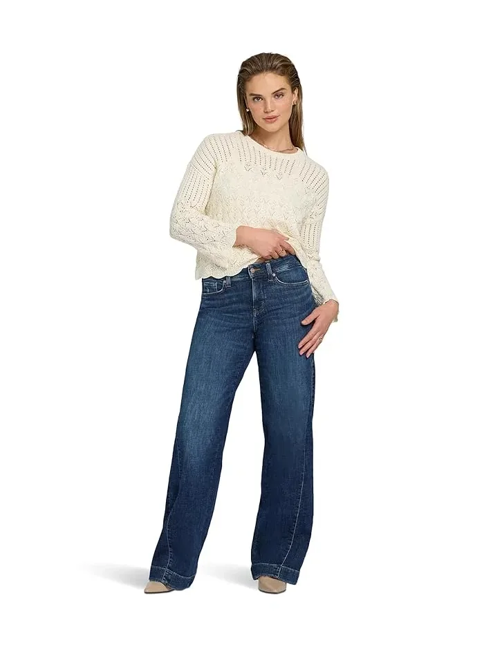 Джинсы Wide Leg Side Godets NYDJ — изображение 2 из 4, закат