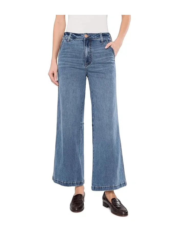 Джинсы с высокой посадкой Meg-High-Rise Wide Leg KUT from the Kloth