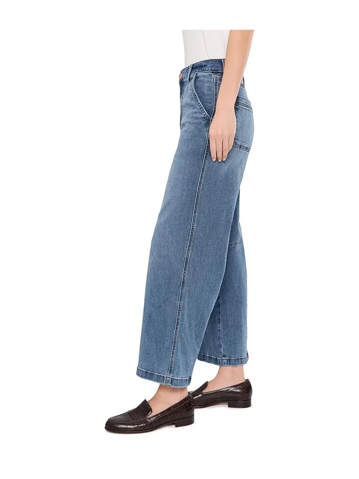 Джинсы с высокой посадкой Meg-High-Rise Wide Leg KUT from the Kloth — изображение 3 из 5, красный
