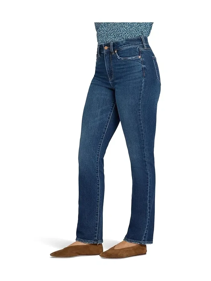 Джинсы прямые высокая посадка модель Straight Tall NYDJ