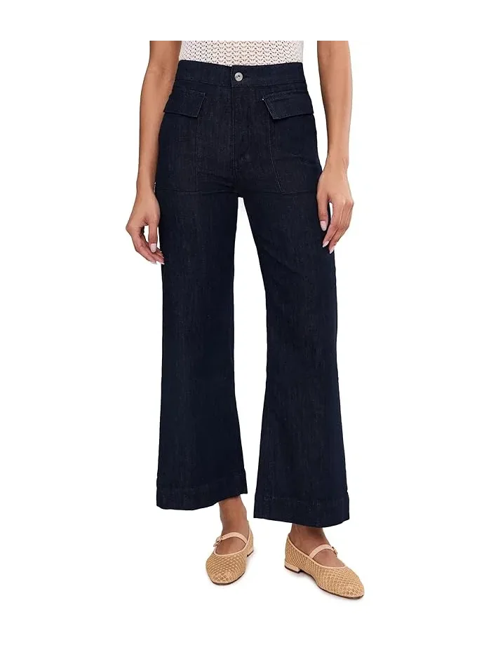 Джинсы The Irina Wide Leg Joe's Jeans — изображение 1 из 5, выцветший