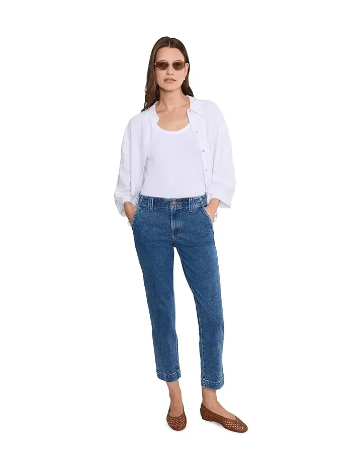 Джинсы slim straight Sheri NYDJ — изображение 2 из 5, пальмовый