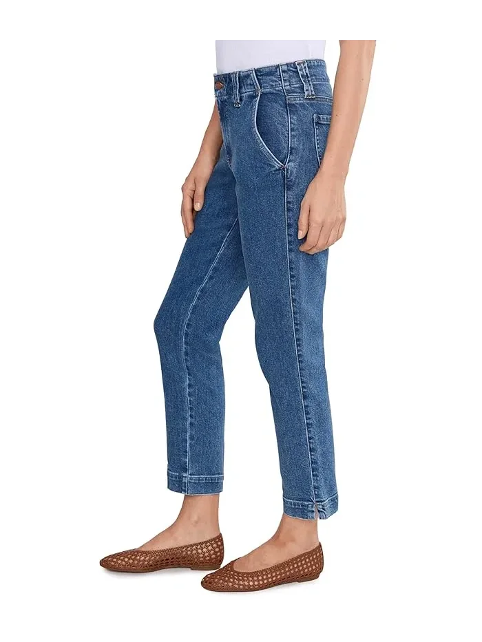 Джинсы slim straight Sheri NYDJ — изображение 3 из 5, пальмовый