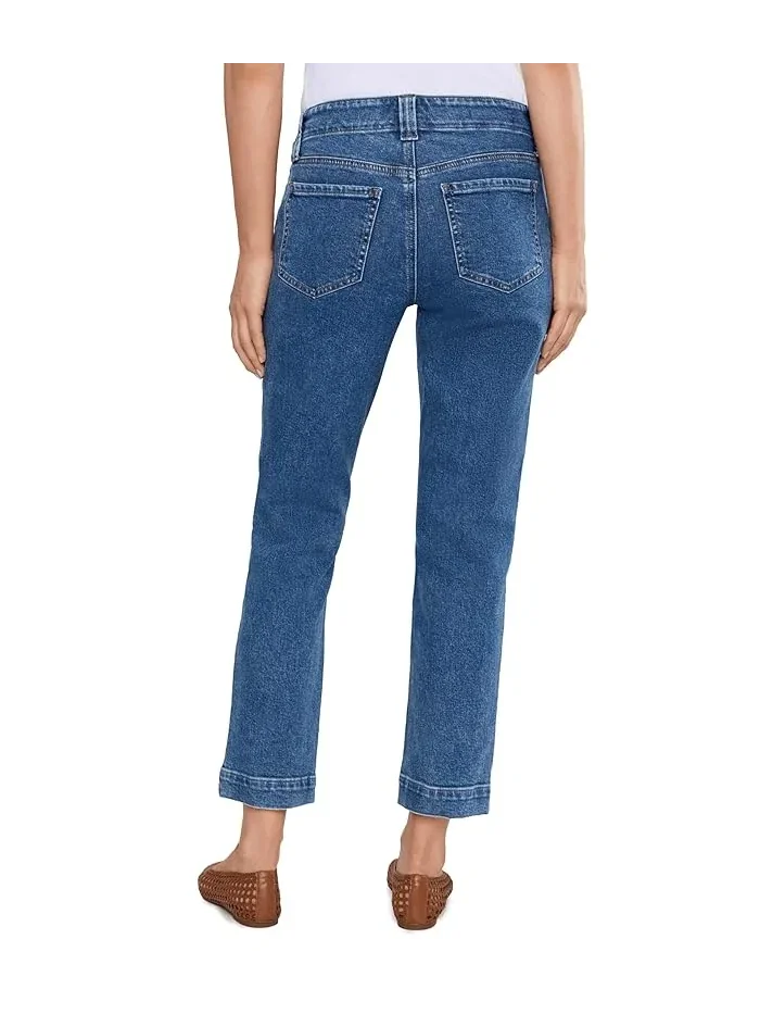 Джинсы slim straight Sheri NYDJ — изображение 4 из 5, пальмовый