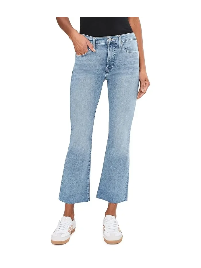 Джинсы stretch flare crop Madewell