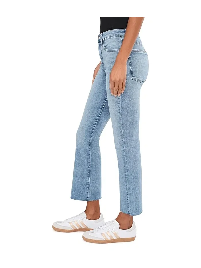 Джинсы stretch flare crop Madewell — изображение 3 из 5, синий