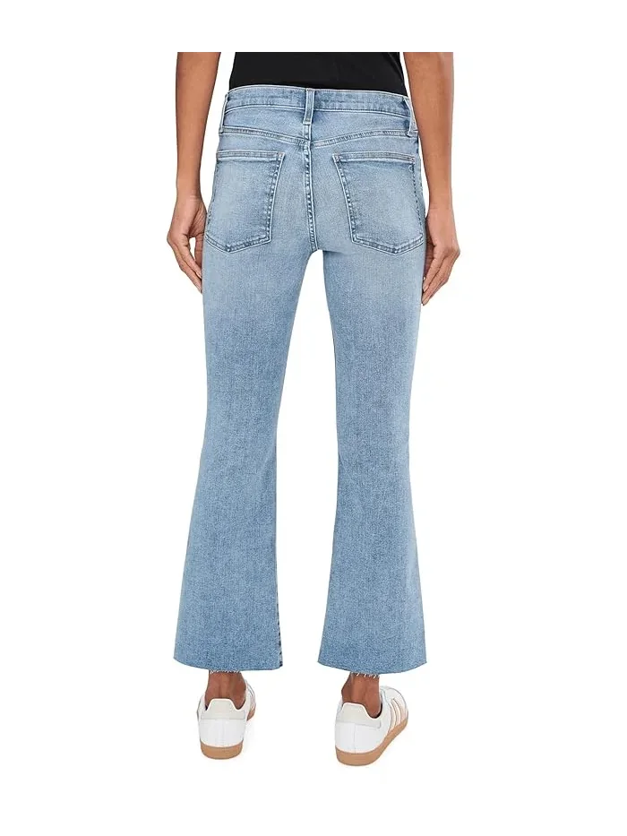 Джинсы stretch flare crop Madewell — изображение 4 из 5, синий