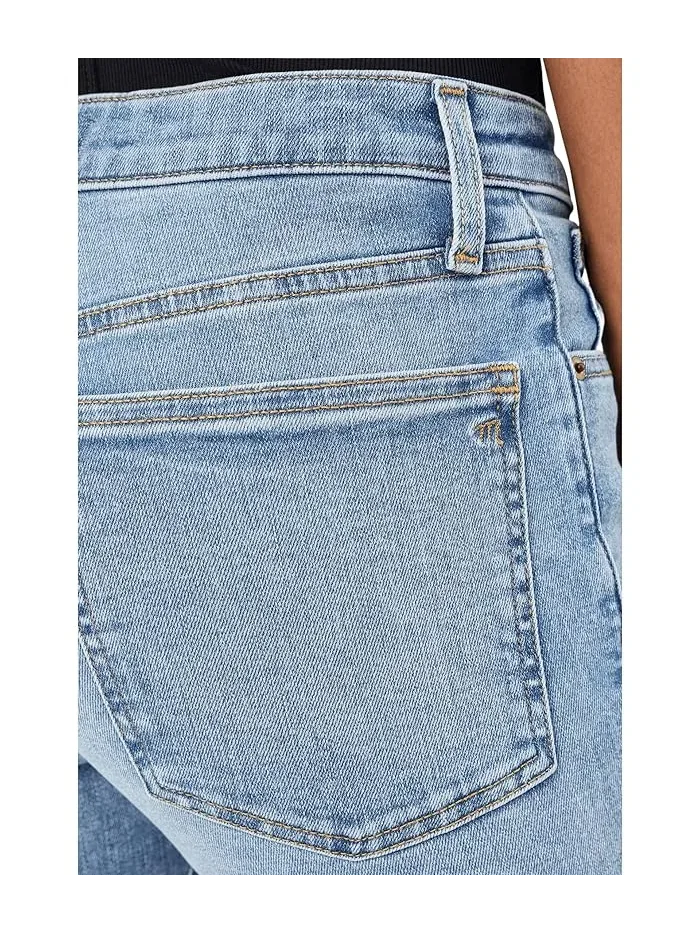 Джинсы stretch flare crop Madewell — изображение 5 из 5, синий