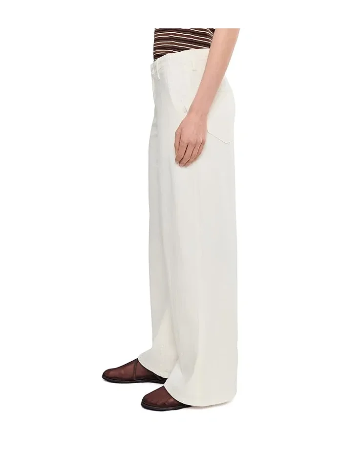 Джинсы Wide Leg Mid-Rise Liverpool Los Angeles — изображение 3 из 5, белый
