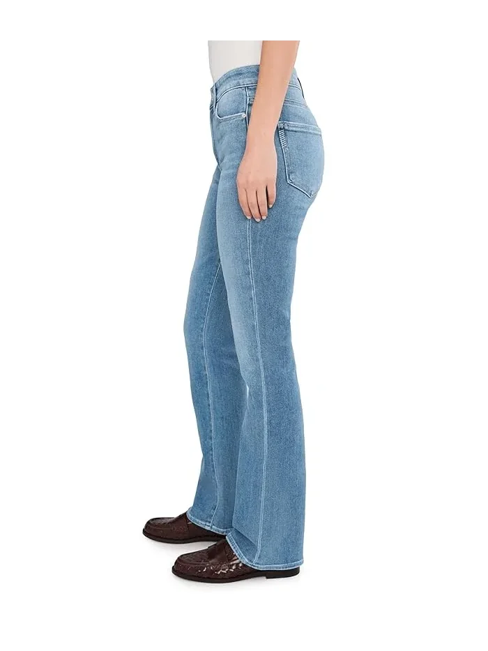 Джинсы bootcut с высокой посадкой Manhattan Paige — изображение 3 из 5, коричневый