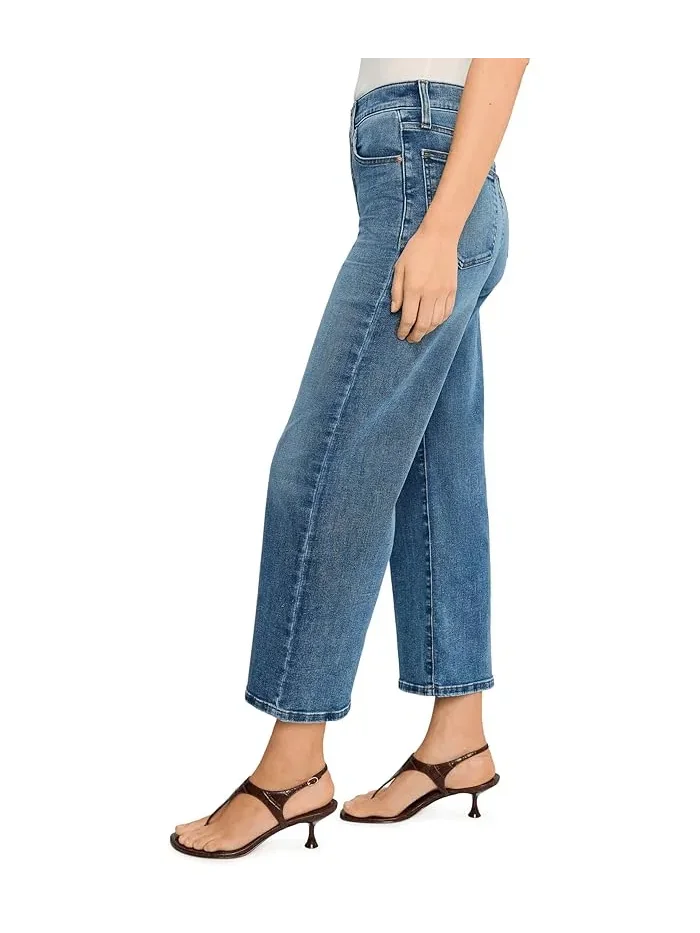 Джинсы Wide Leg Crop Oneida Madewell — изображение 3 из 5, черный