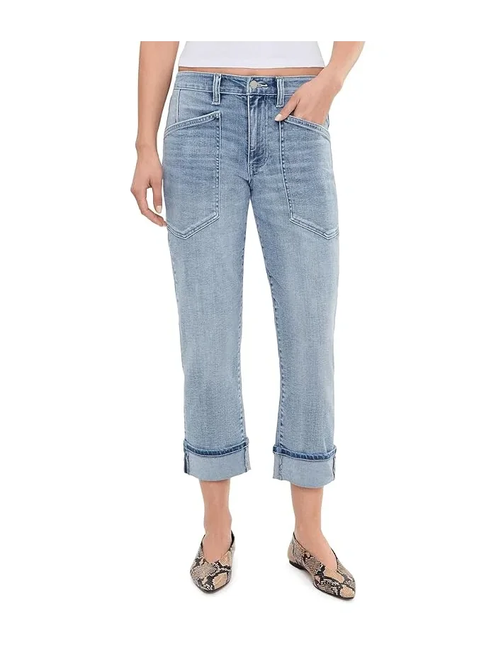 Джинсы Marley Mid-Rise Cropped Girlfriend Liverpool Los Angeles, Cruise