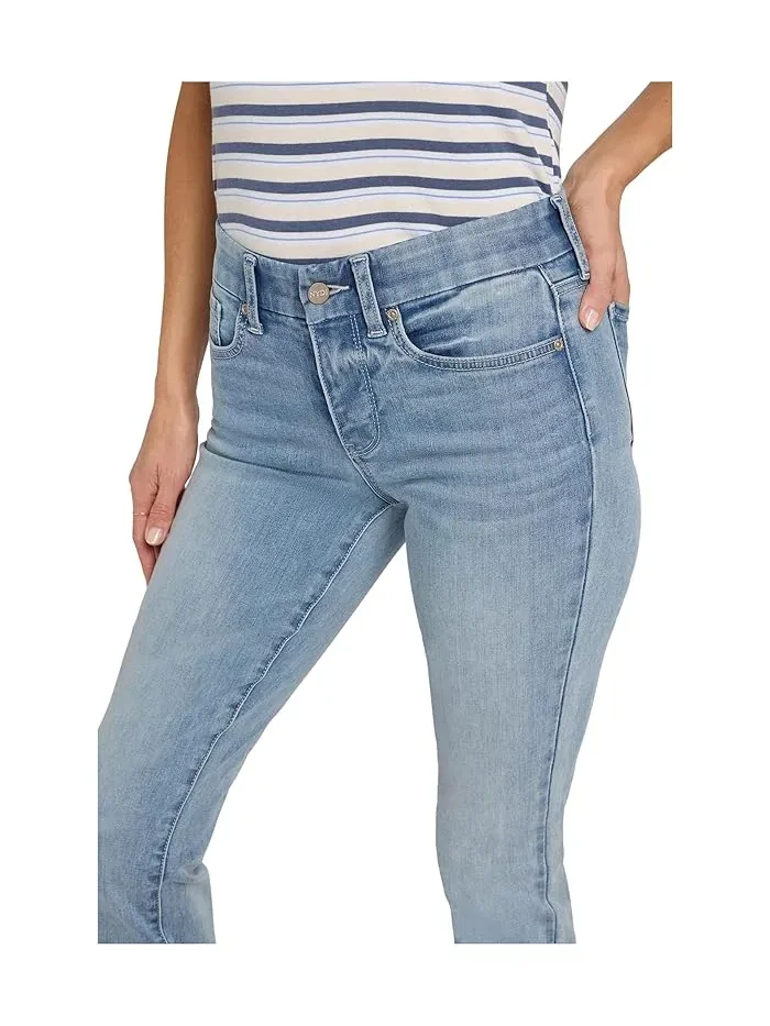 Джинсы прямые Waist-Match NYDJ — изображение 4 из 4, цветок