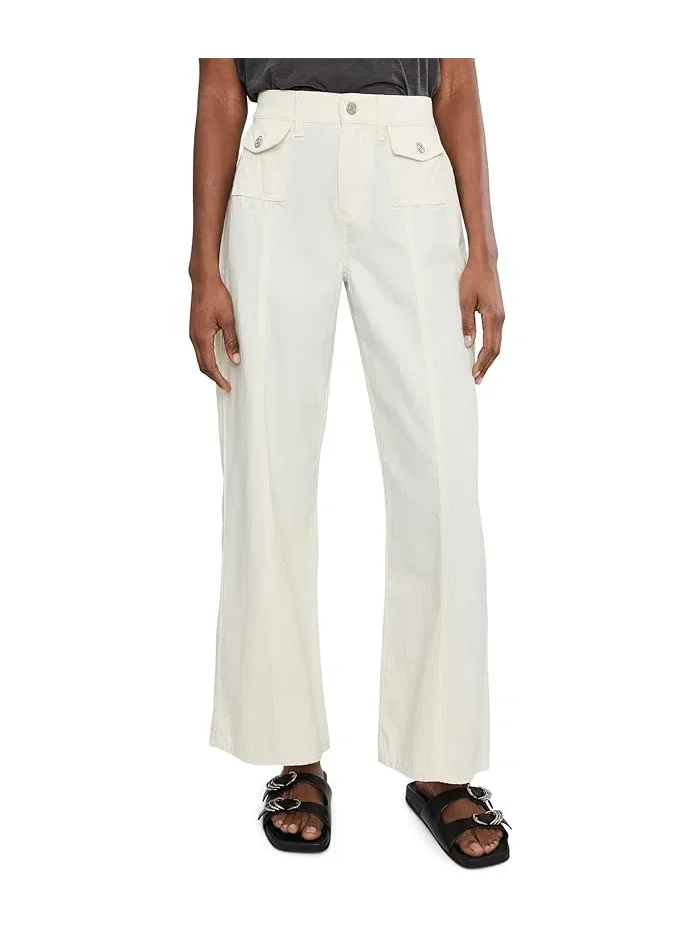 Джинсы широкие Lotta Ankle 7 For All Mankind, Linen Ostuni