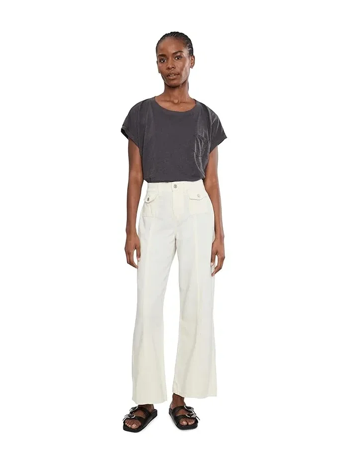 Джинсы широкие Lotta Ankle 7 For All Mankind, Linen Ostuni — изображение 2 из 5, остуни