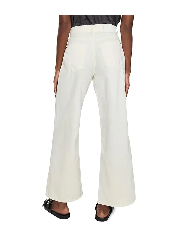 Джинсы широкие Lotta Ankle 7 For All Mankind, Linen Ostuni — изображение 4 из 5, остуни