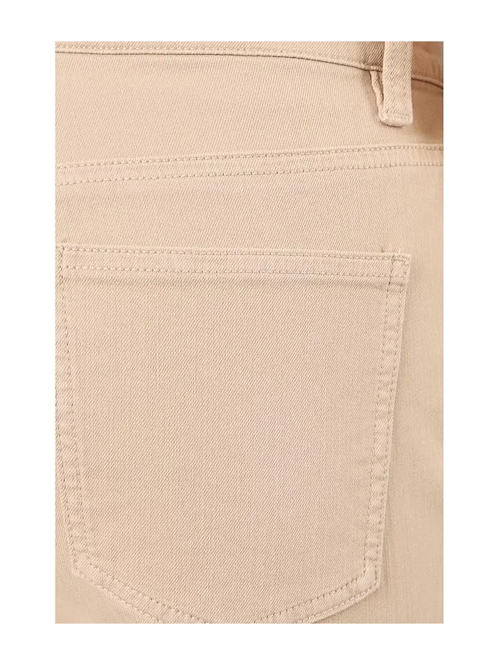 Джинсы Petite Garment Dyed Cotton Stretch Denim Ankle Kick Eileen Fisher — изображение 5 из 5, пшеница