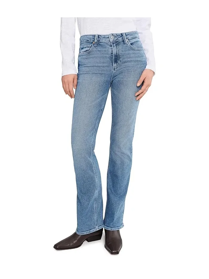 Джинсы bootcut с высокой посадкой Laurel Canyon 32 Paige