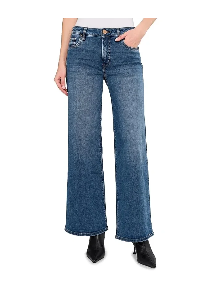 Джинсы Maya High-Rise Wide Leg KUT from the Kloth, Generous