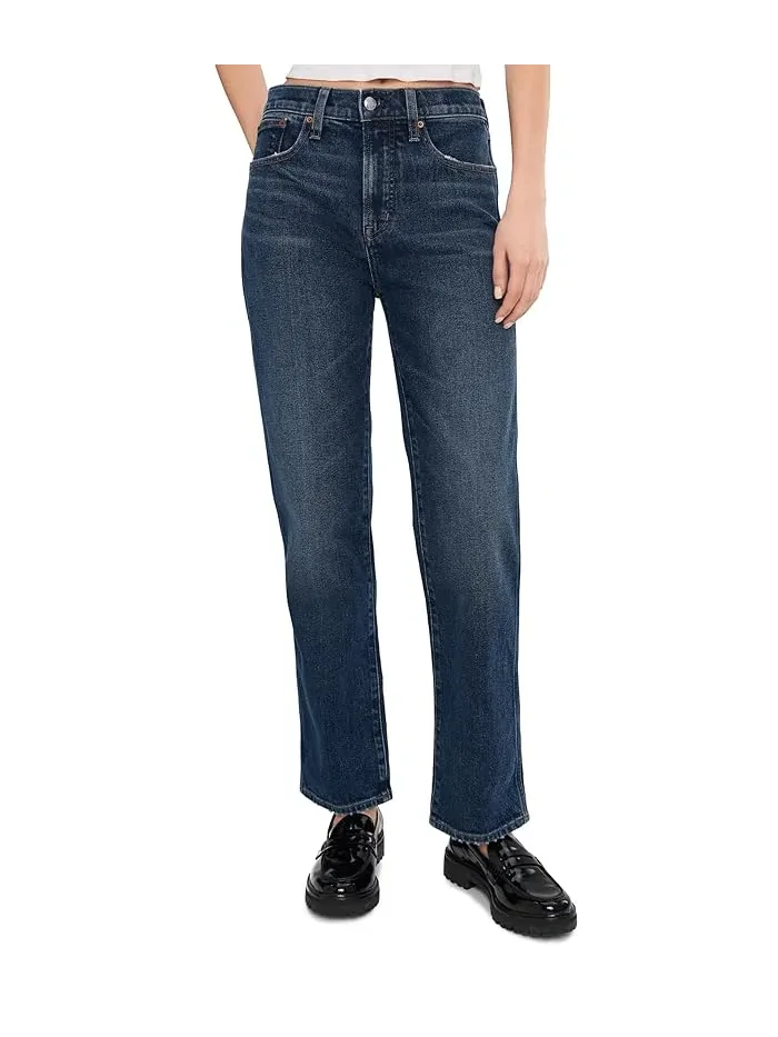 Джинсы прямые Madewell The Longline Straight Jean