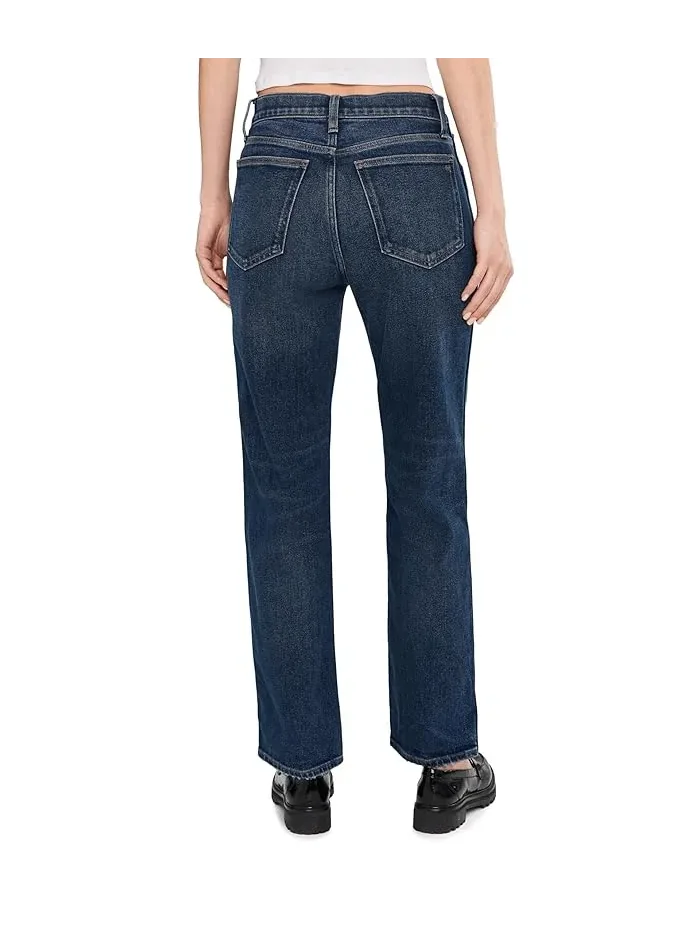 Джинсы прямые Madewell The Longline Straight Jean — изображение 4 из 5, промывка полуночных вод