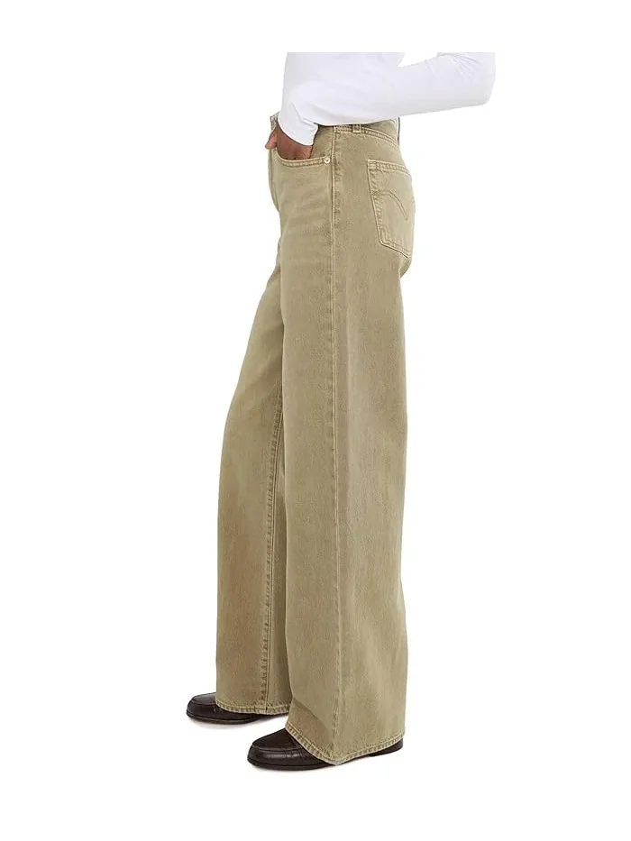 Джинсы с высокой талией Ribcage Wide Leg H223 Levi's Premium, Chipped Winter Twig — изображение 3 из 5, мульти