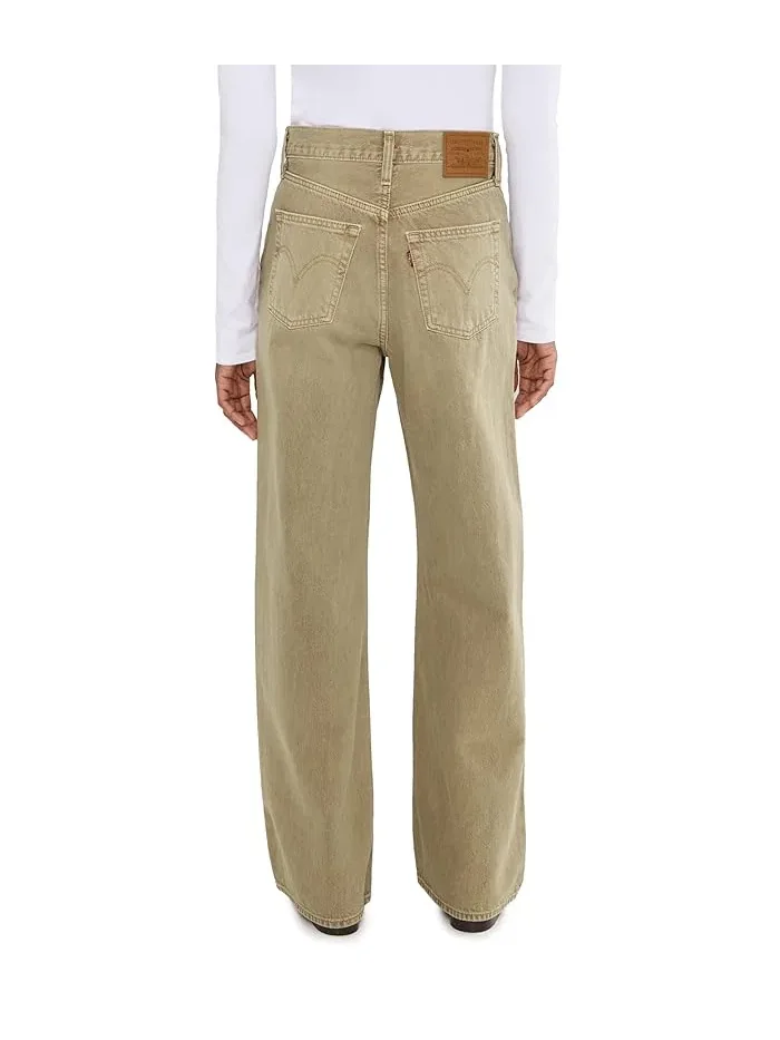 Джинсы с высокой талией Ribcage Wide Leg H223 Levi's Premium, Chipped Winter Twig — изображение 4 из 5, мульти