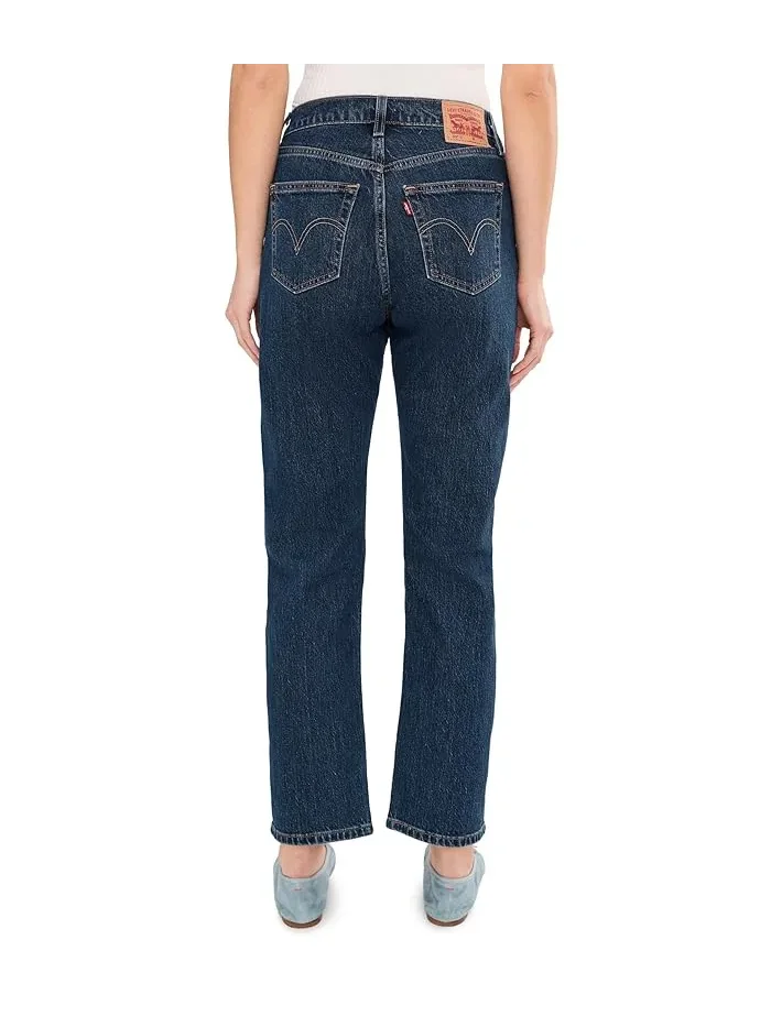 Джинсы 501 Curve Levi's — изображение 4 из 5, зеленый