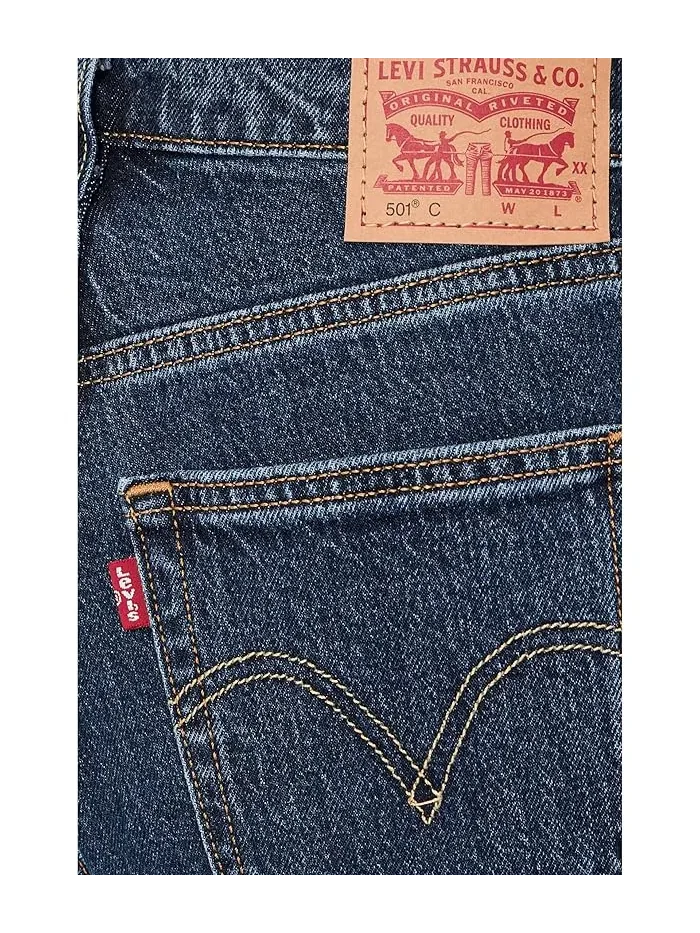 Джинсы 501 Curve Levi's — изображение 5 из 5, зеленый