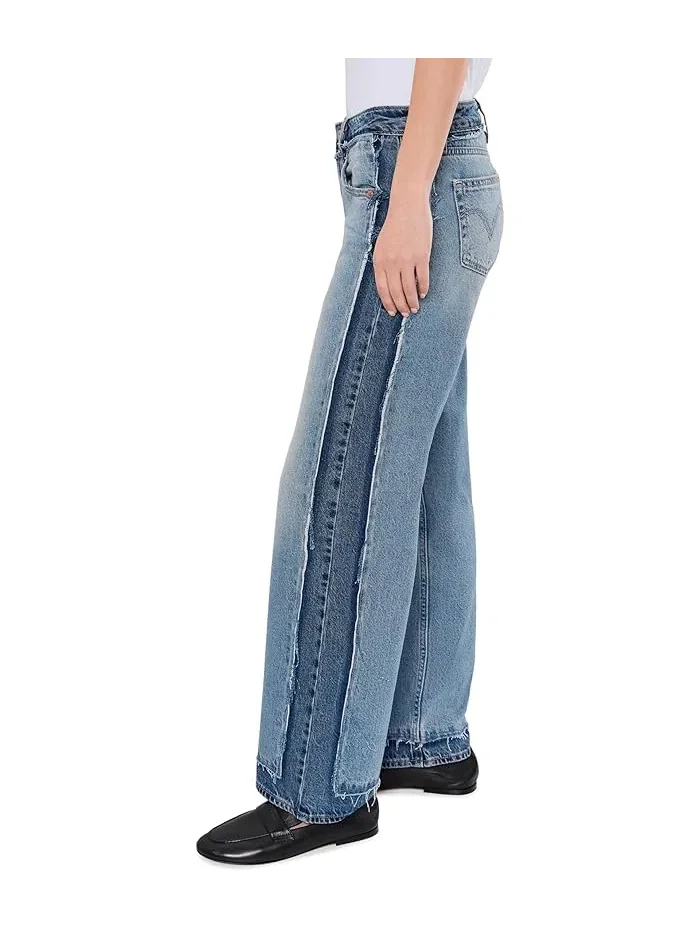 Джинсы свободные Low Loose Deconstructed Levi's Premium — изображение 3 из 5, серый