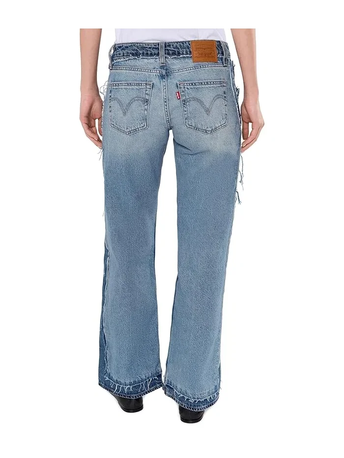 Джинсы свободные Low Loose Deconstructed Levi's Premium — изображение 4 из 5, серый