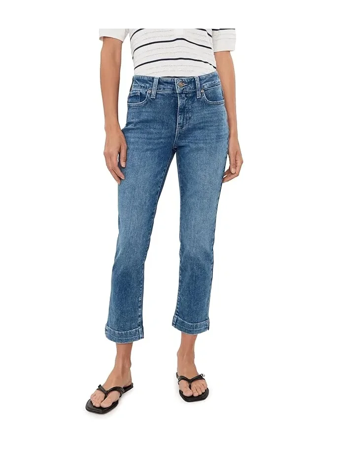Джинсы Slim Fit Petite Sheri Ankle NYDJ — изображение 1 из 5, пальмовый