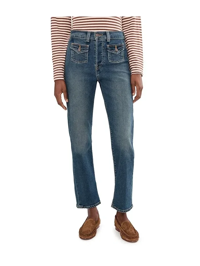 Джинсы прямые Wedgie Flap Pocket Levi's, Dart Game No Whiskers