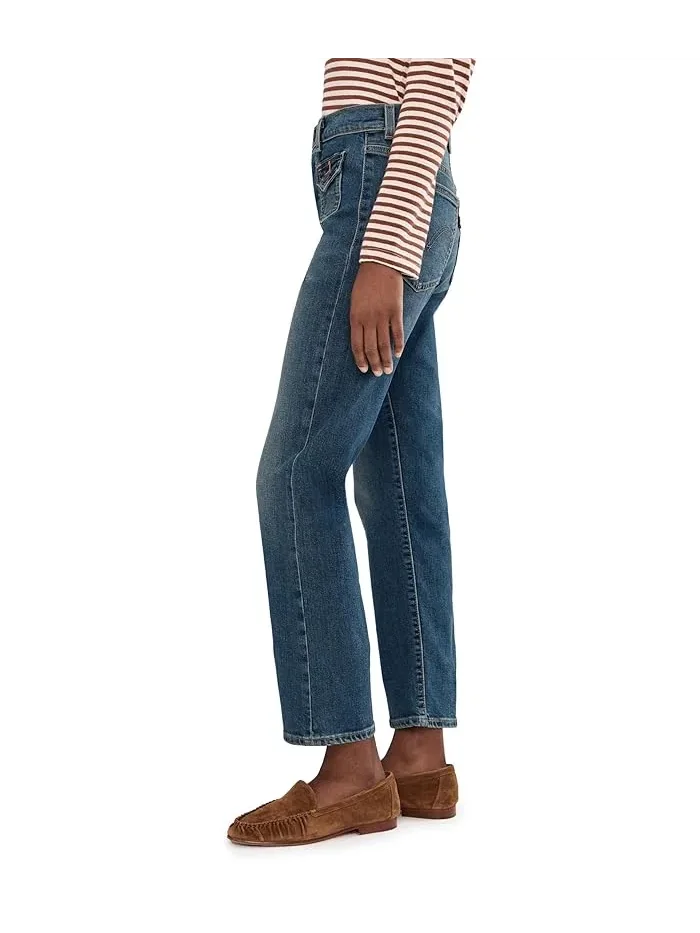 Джинсы прямые Wedgie Flap Pocket Levi's, Dart Game No Whiskers — изображение 3 из 5, серый