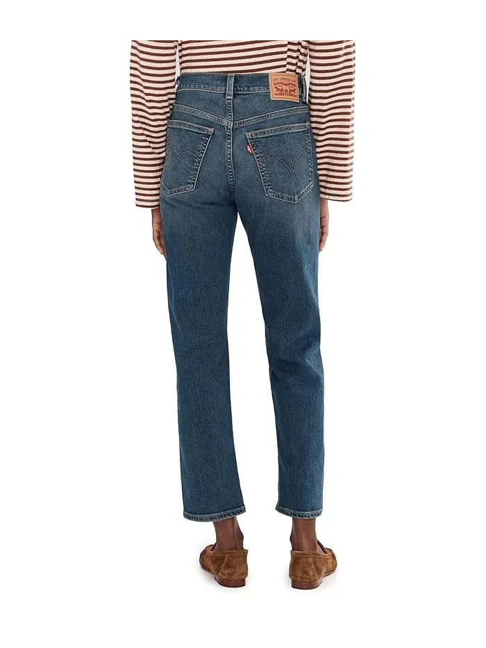 Джинсы прямые Wedgie Flap Pocket Levi's, Dart Game No Whiskers — изображение 4 из 5, серый