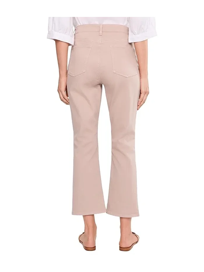 Джинсы Garment Dyed Cotton Stretch Denim Ankle Kick Eileen Fisher — изображение 4 из 5, пшеница