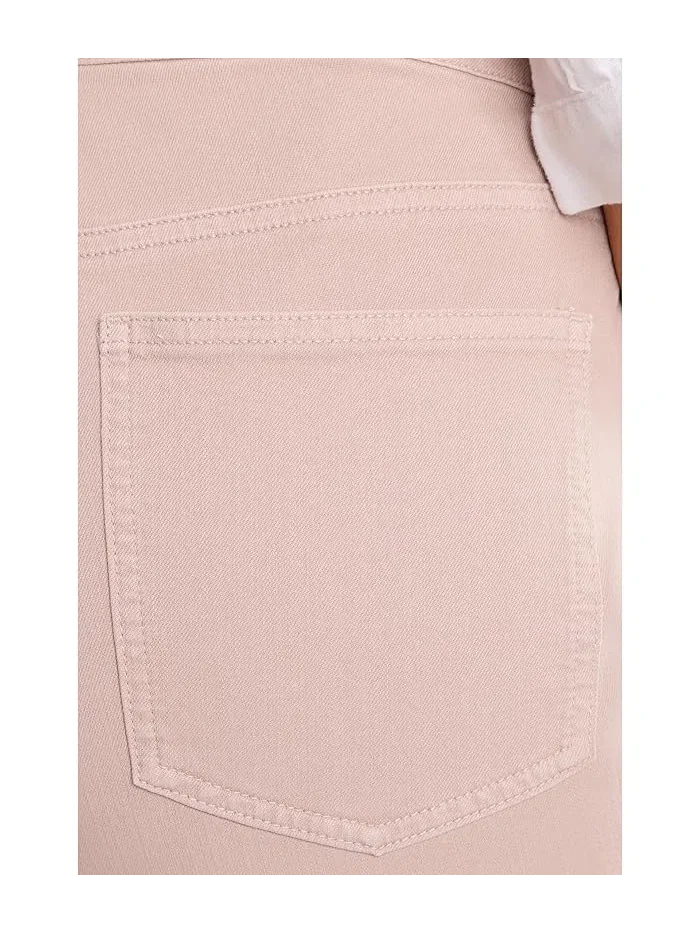 Джинсы Garment Dyed Cotton Stretch Denim Ankle Kick Eileen Fisher — изображение 5 из 5, пшеница