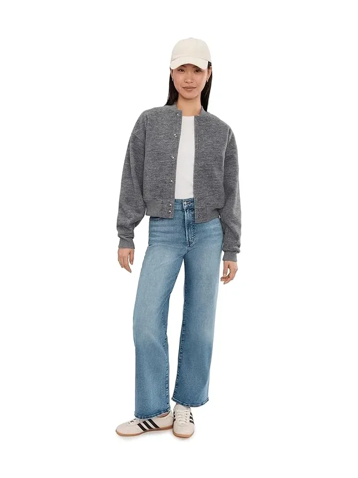 Джинсы Wide-Leg Jean Coastal Blue, Madewell — изображение 2 из 5, синий