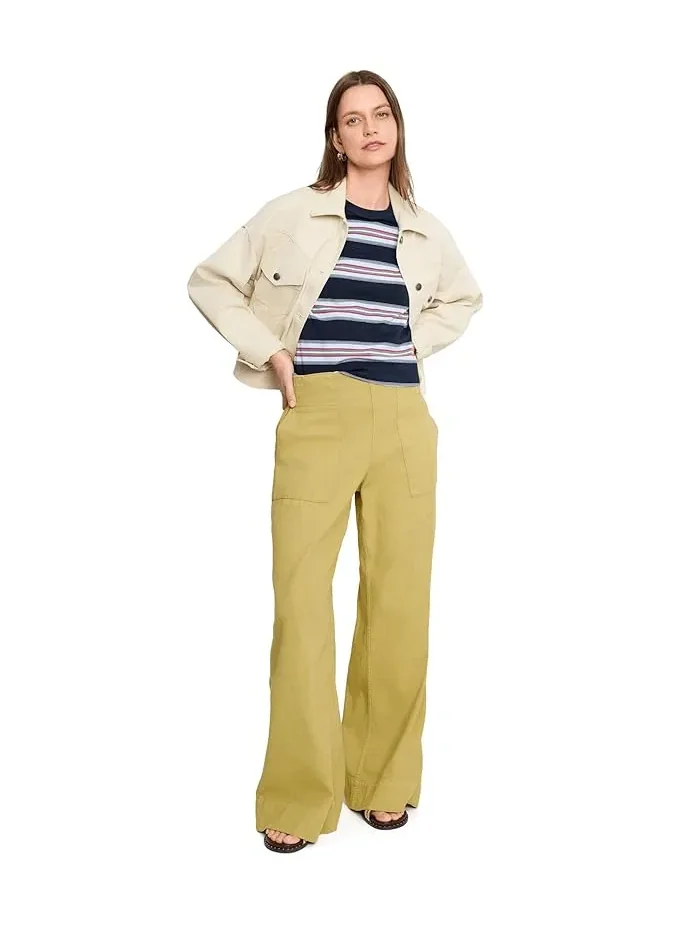 Джинсы свободные Breezy Denim Pull-On Free People, Antelope — изображение 2 из 5, антилопа