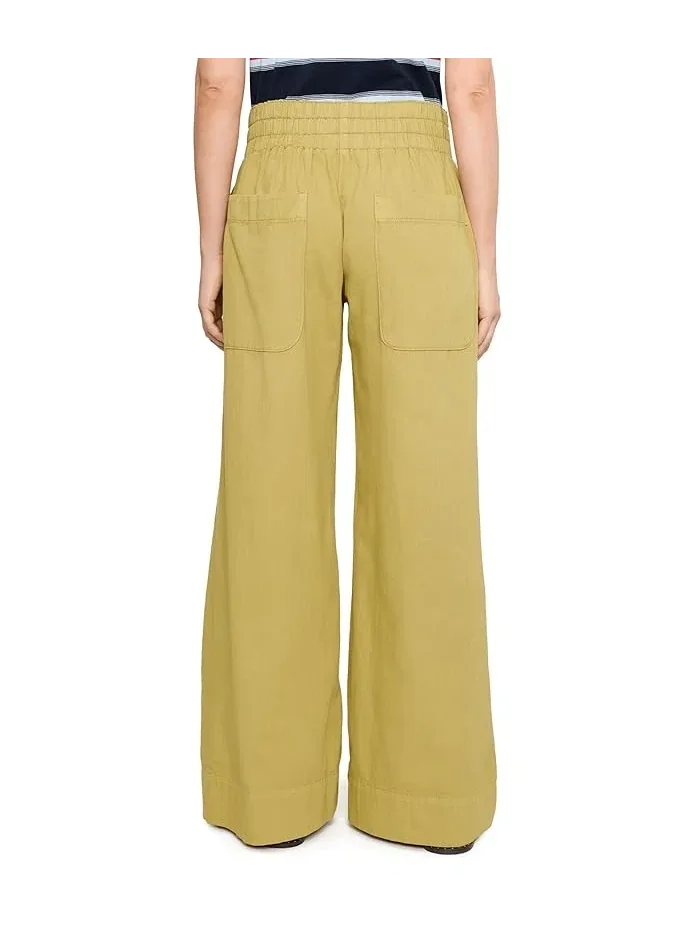 Джинсы свободные Breezy Denim Pull-On Free People, Antelope — изображение 4 из 5, антилопа