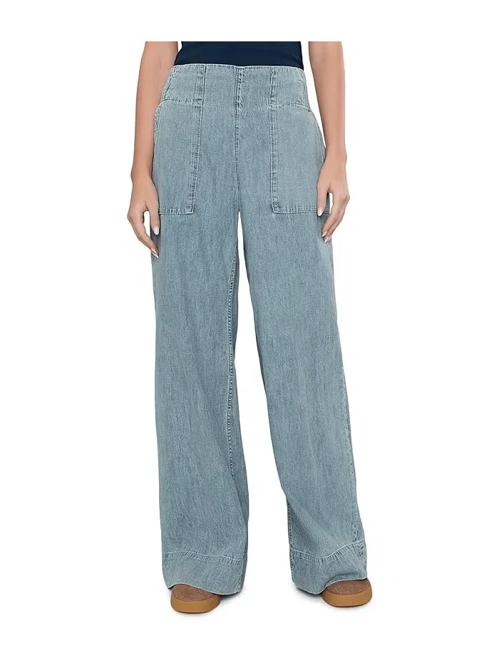Джинсы свободного кроя We The Free Breezy Denim Pull-On Free People