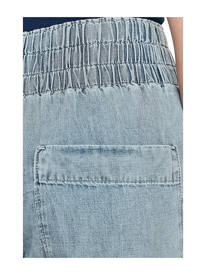 Джинсы свободного кроя We The Free Breezy Denim Pull-On Free People — изображение 5 из 5, сумерки