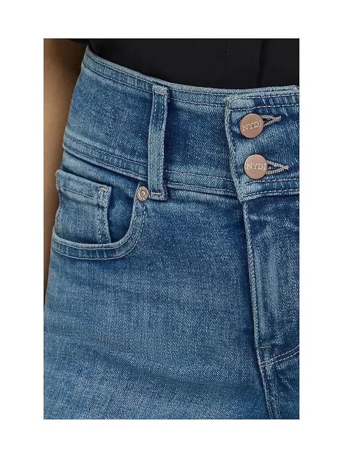 Джинсы Wide Leg NYDJ — изображение 4 из 4, пальмовый