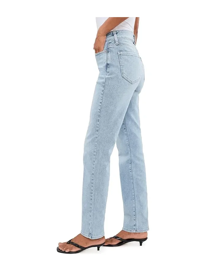 Джинсы прямого кроя из переработанного денима Re-New Denim Straight Jeans NYDJ — изображение 3 из 5, закат