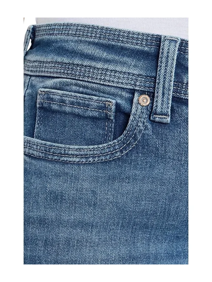 Джинсы прямого кроя Re-New Denim Crop NYDJ — изображение 5 из 5, пальмовый