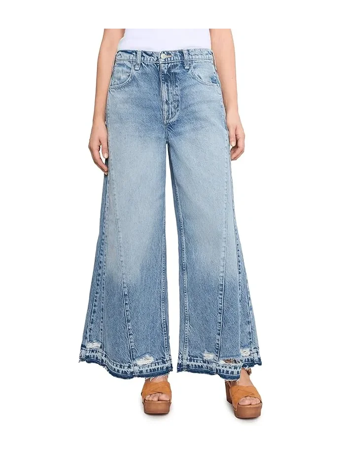 Джинсы Wide Leg Apollo Free People, Streamline — изображение 1 из 5, обтекаемый